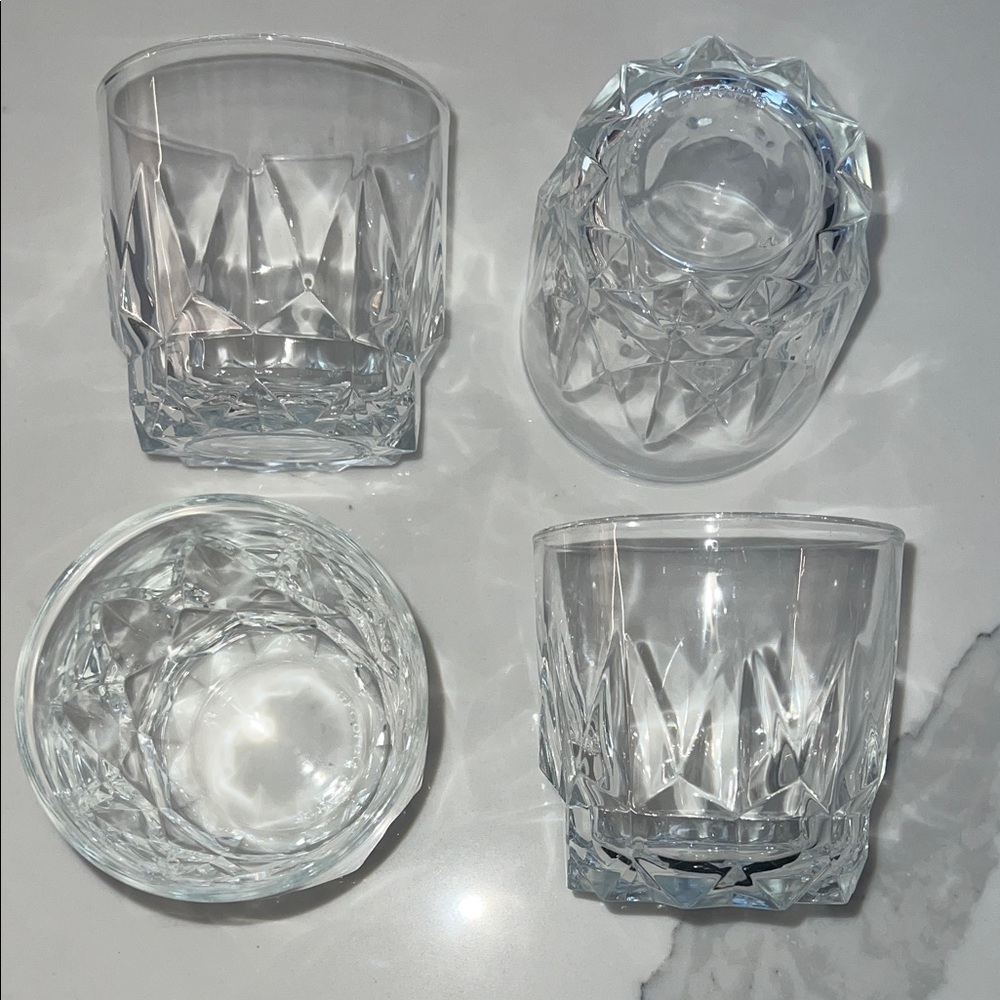 Rare ARCTIC ARCORIC Glass Set of 4